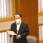 定例県議会で質疑に立ちました