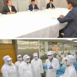県知事、水産業者から聞取り調査